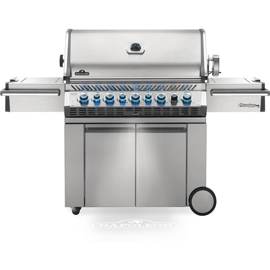Napoleon Prestige PRO 665 5-Burner Propane Grill w/ Rotisserie & Side Burner - PRO665RSIBPSS-3 - Image 1