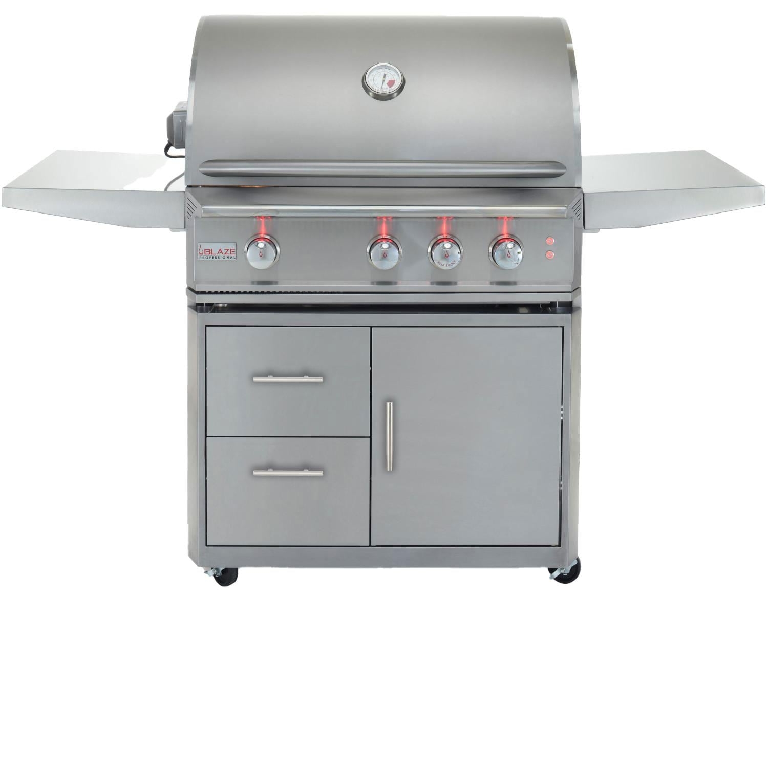 Blaze Professional LUX 34-Inch 3-Burner Propane Grill w/ Rear Infrared Burner - Image 1