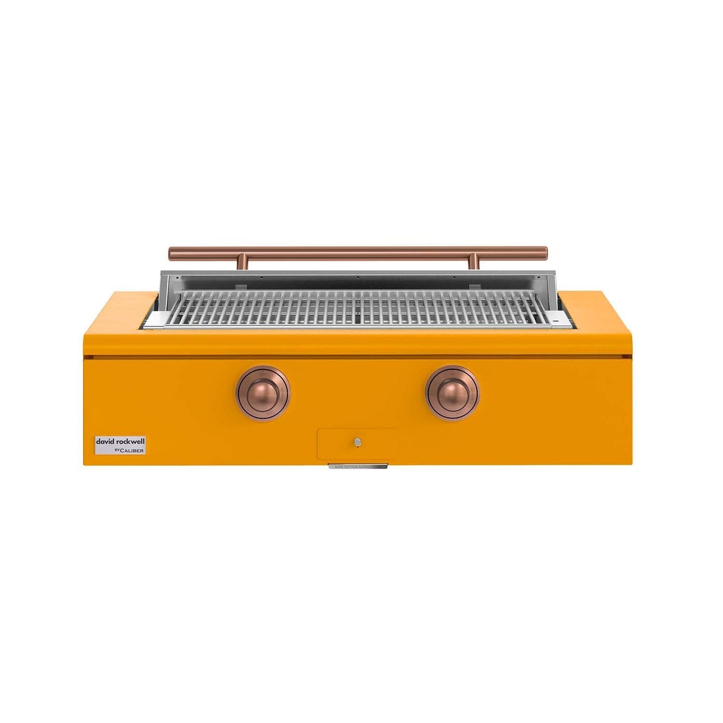 Caliber 42-in Natural Gas Built-In Rockwell Grill - Saffron w/ Copper Hardware - CRG-42BN00-A-103-H03 - Image 1