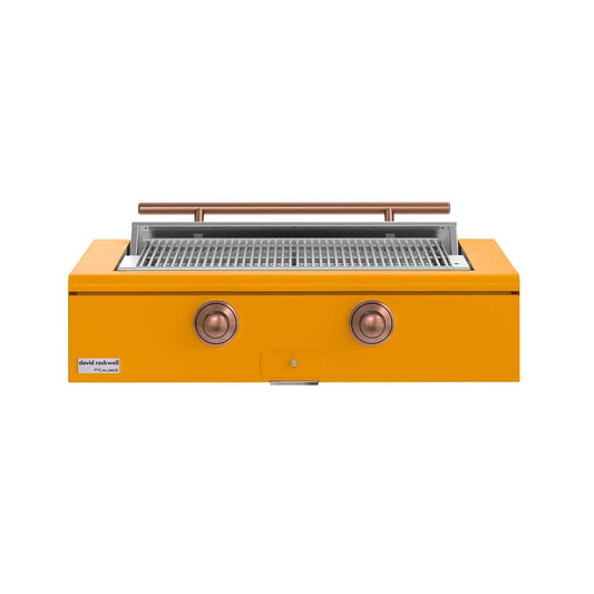 Caliber 42-in Natural Gas Built-In Rockwell Grill - Saffron w/ Copper Hardware - CRG-42BN00-A-103-H03 - Image 1