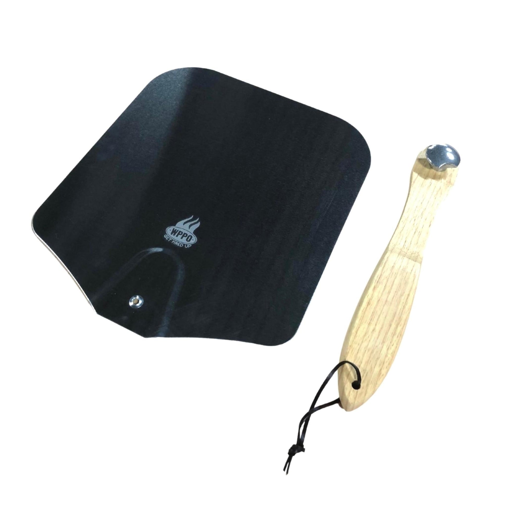 Folding Pizza Peel with Wooden Handle - WPPO LLC Direct