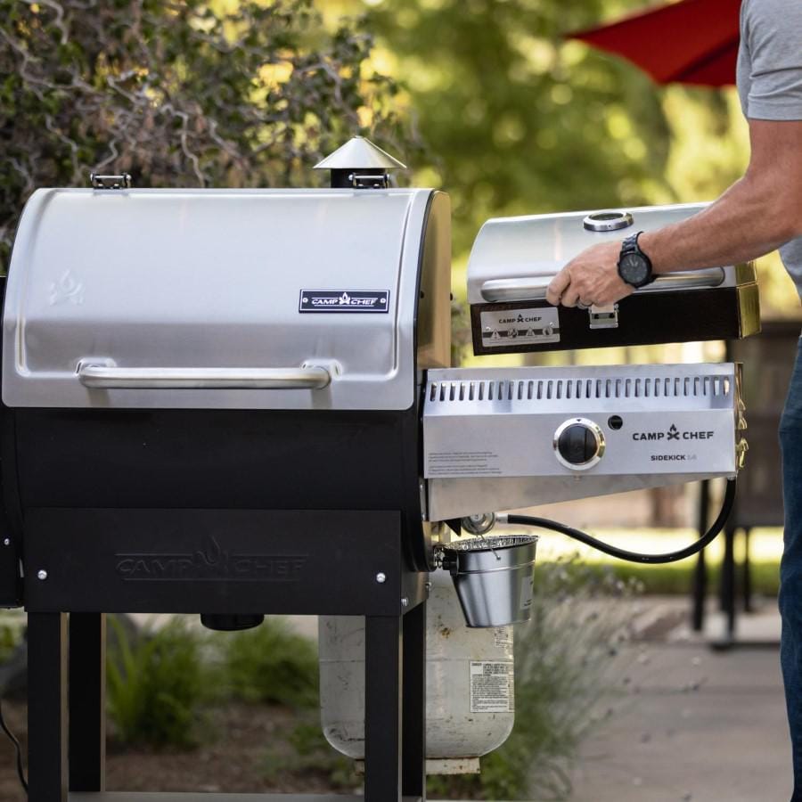 Camp Chef Woodwind Pro 24-Inch Pellet Grill With Propane Sidekick Sear Box - PG24WWSB - Image 24