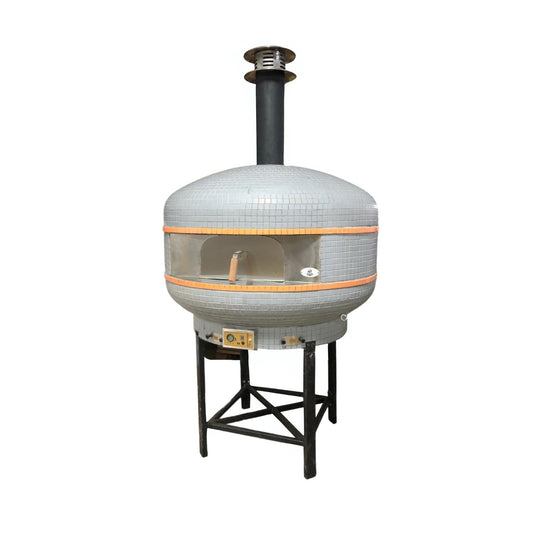 NEW! 48" Professional Lava Digital Controlled Wood Fired Oven w/Convection Fan - WPPO LLC Direct