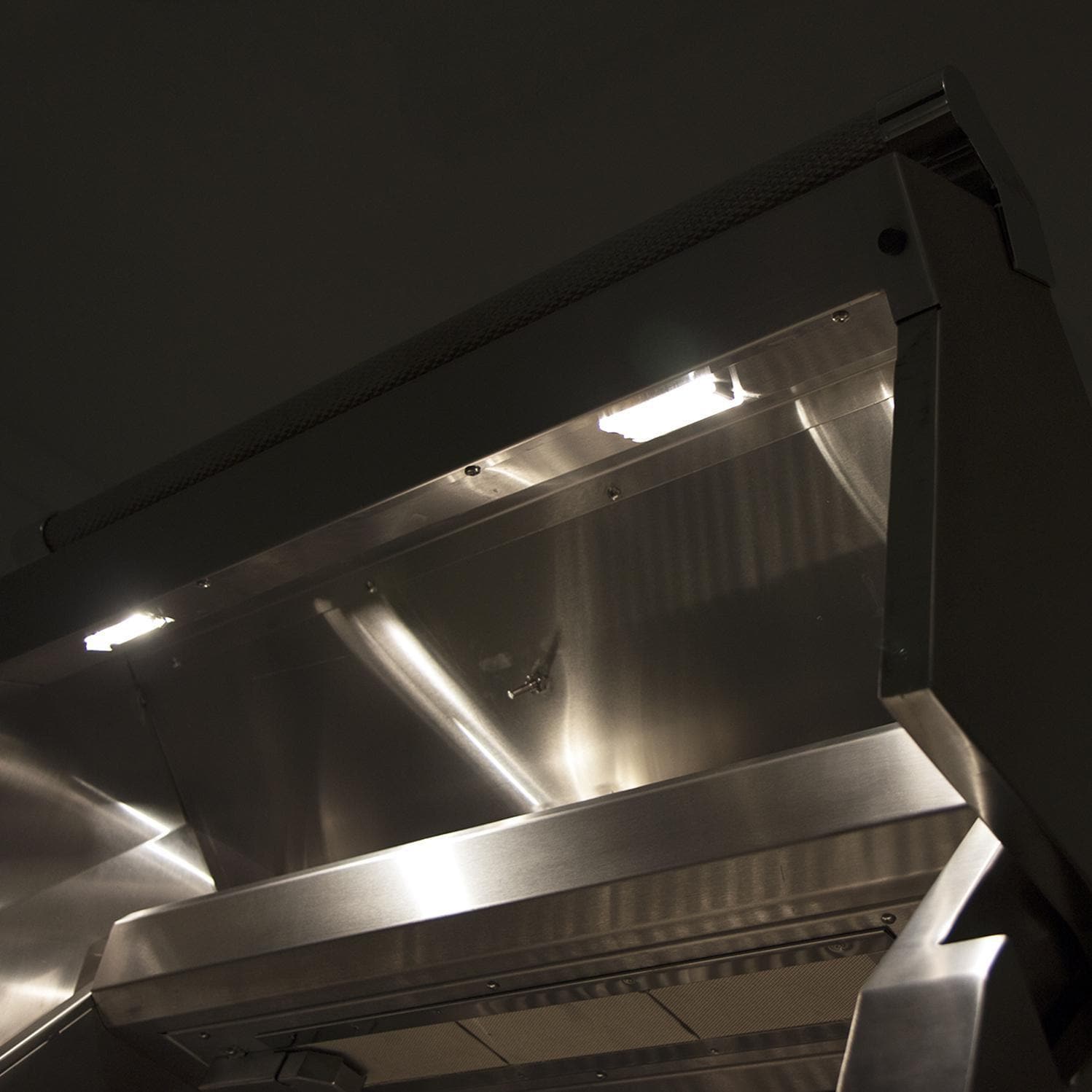 Hestan 42-in Natural Gas Grill w/ Sear Burner & Rotisserie On Double Drawer & Door Tower Cart - Pacific Fog - Image 13