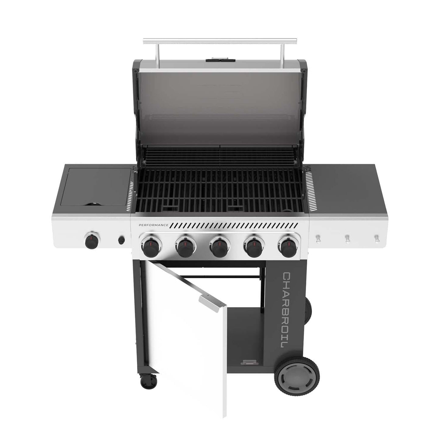 Charbroil Performance Series 5-Burner Propane Gas Grill Cabinet - Stainless - 463463225