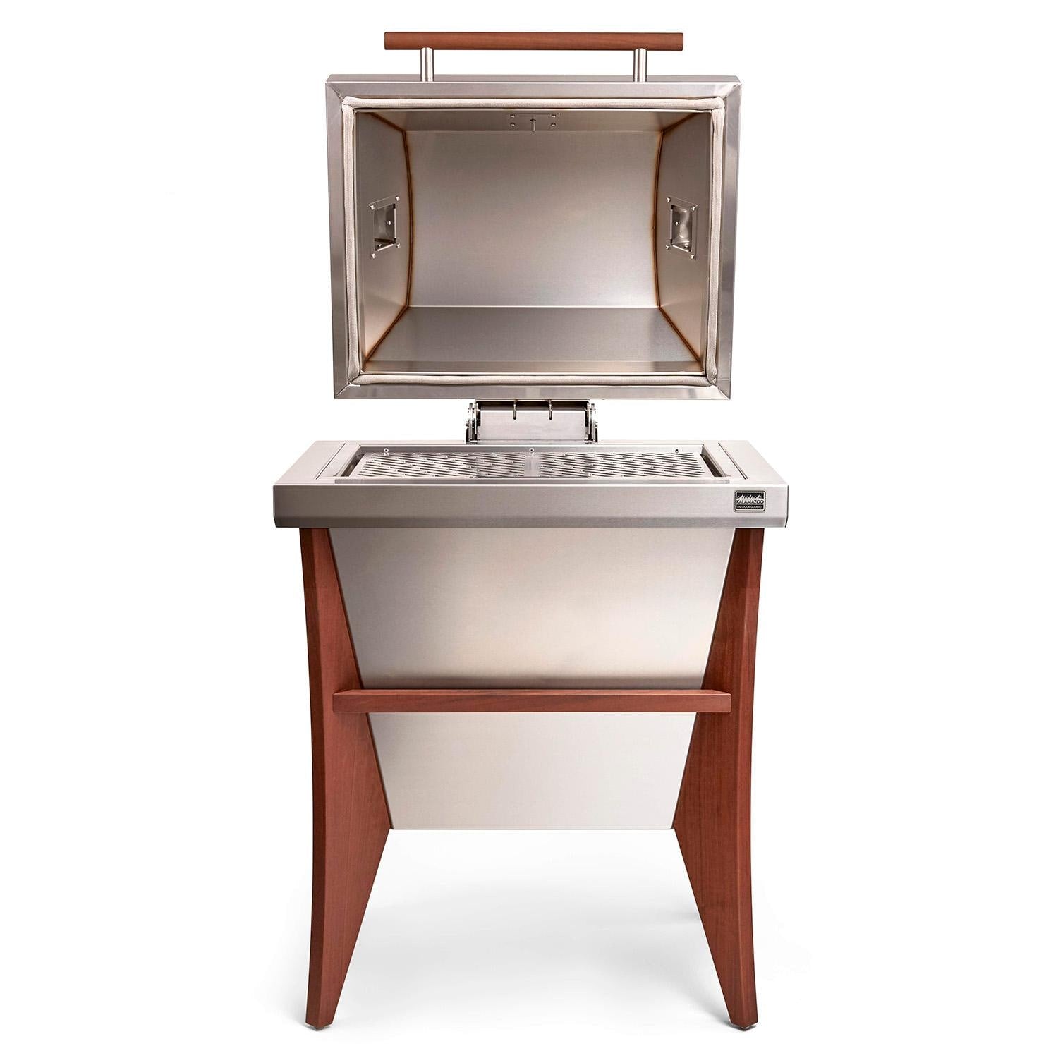 Kalamazoo KSHOK430 Shokunin Kamado Grill w/ Natural Ipe Frame - KSHOK430-NAT-S4 - Image 3