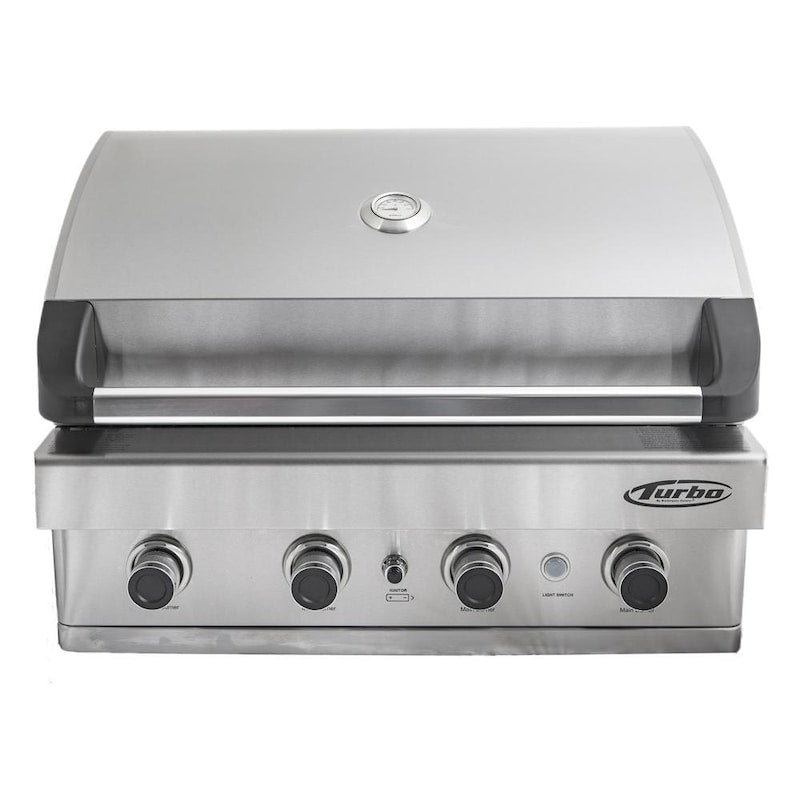 Turbo 32-Inch 4-Burner Built-In Natural Gas Grill - BTH3221BNG - Image 1