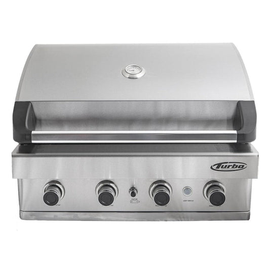 Turbo 32-Inch 4-Burner Built-In Natural Gas Grill - BTH3221BNG - Image 1