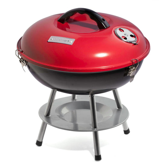 Cuisinart 14-Inch Portable Tabletop Charcoal Grill - Red - CCG-190RB - Image 1