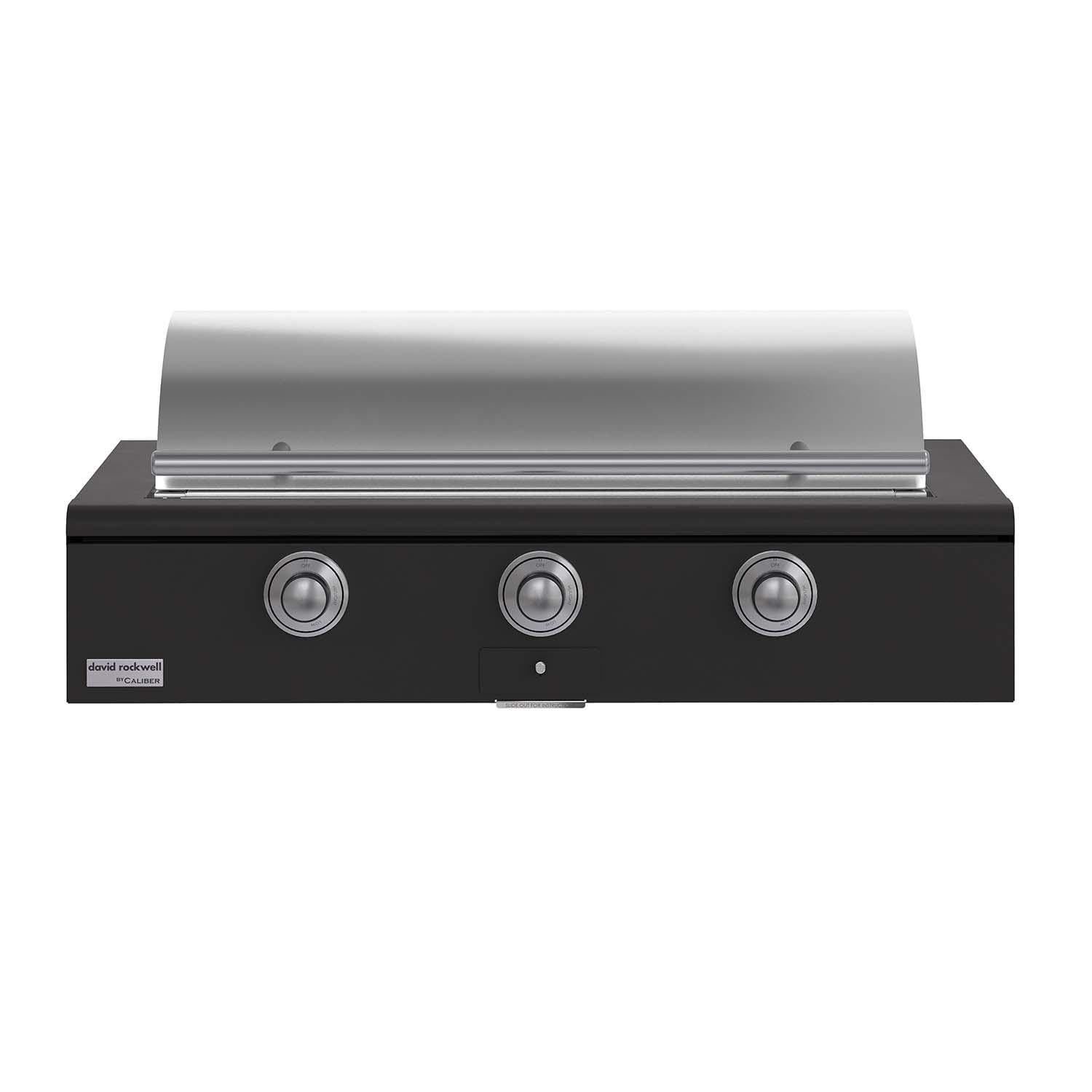 Caliber 48-in Natural Gas Built-In Rockwell Grill - Ultra Matte Black w/ Stainless Steel Hardware - CRG-48BN00-A-085-H04 - Image 3