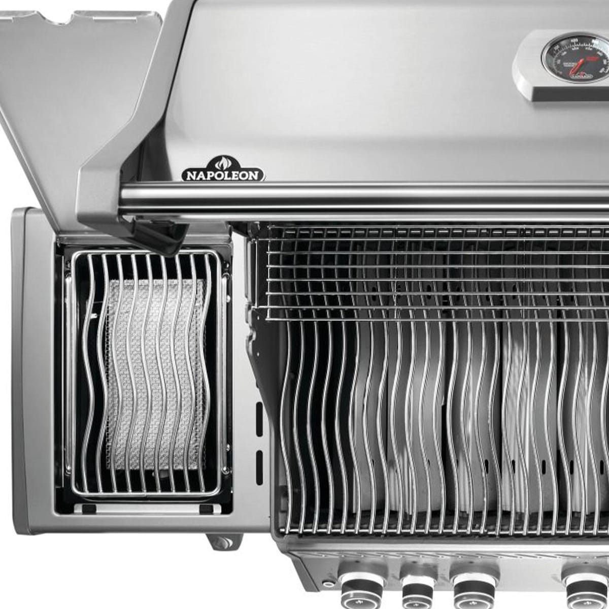 Napoleon Rogue PRO 625 5-Burner Propane Grill w/ Side Burner - RP625SIBPSS-2