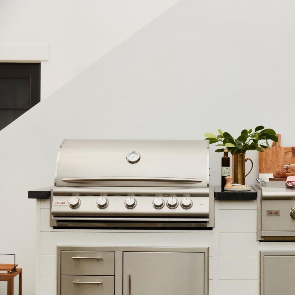 Blaze LTE+ 40-Inch 5-Burner Built-In Natural Gas Grill w/ Lift-Assist Hood & Rear Infrared Burner - BLZ-5LTE3-NG - Image 3