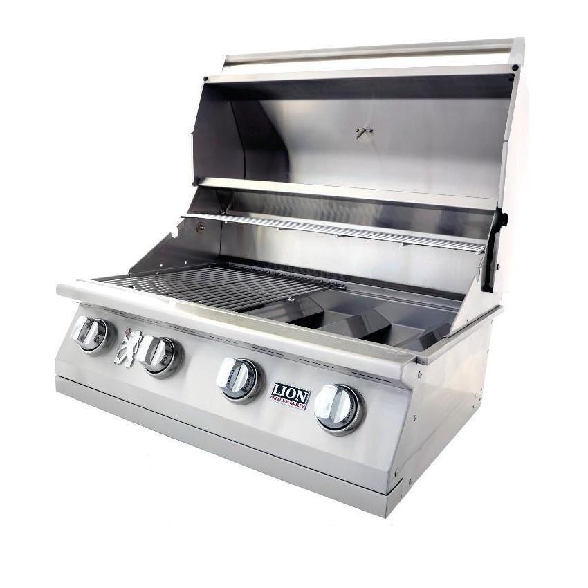 Lion L60000 32-Inch 4-Burner Stainless Steel Built-In Natural Gas Grill - 65623 - Image 2