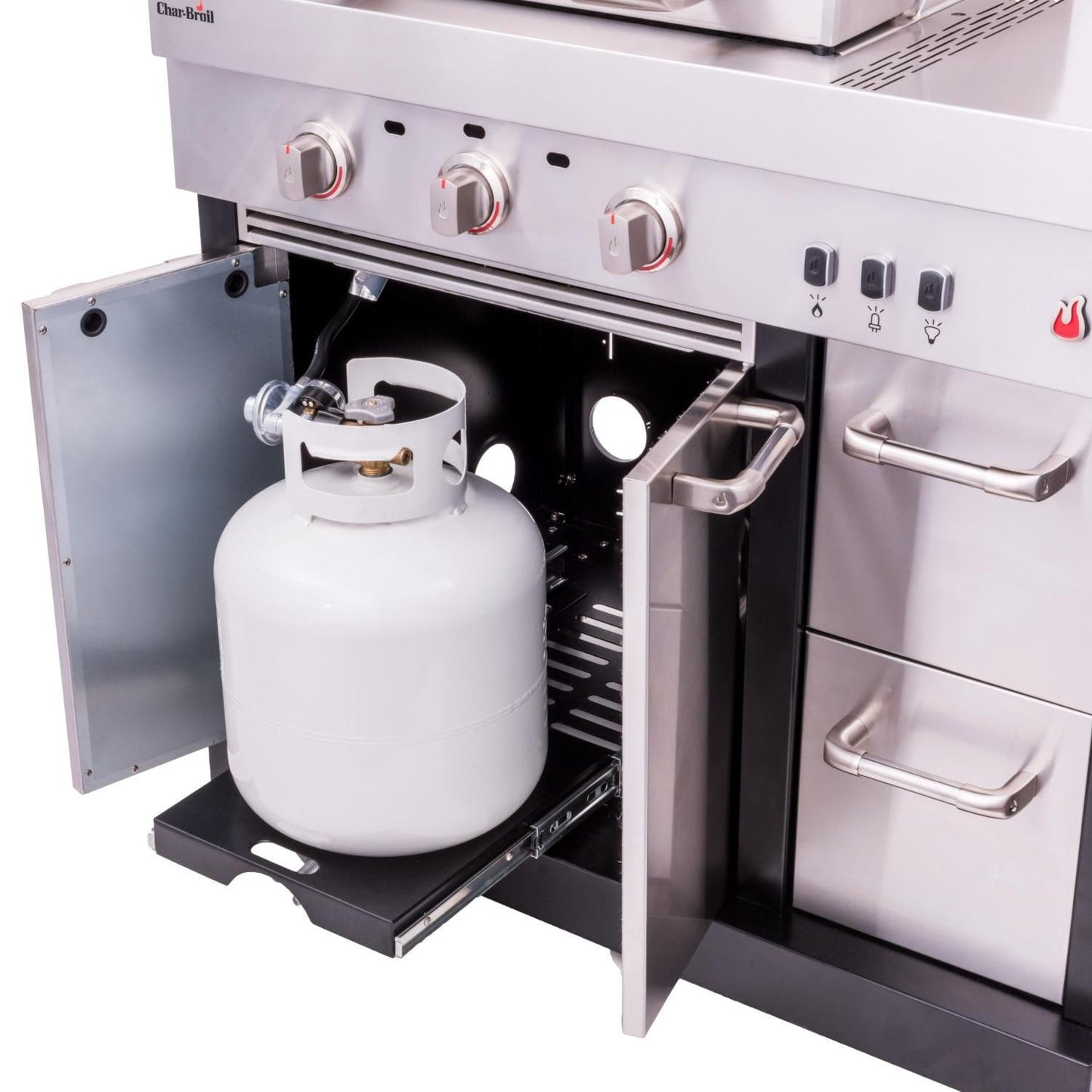 Charbroil Medallion Series Modular Outdoor Kitchen Amplifire 3-Burner Propane Gas Grill - 463246018