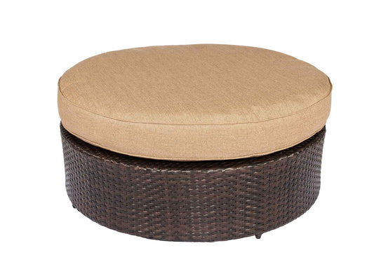 Aztec Round Ottoman 44"