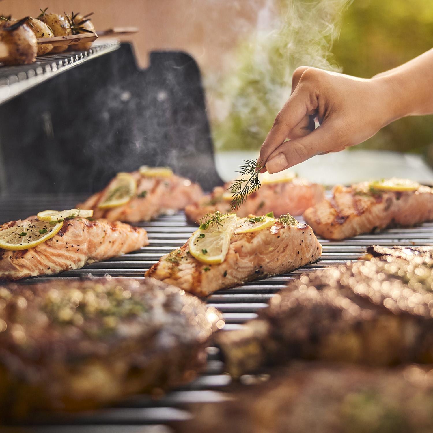 Weber GENESIS S-415 Propane Gas Grill - Stainless Steel - 1500539 - Image 7