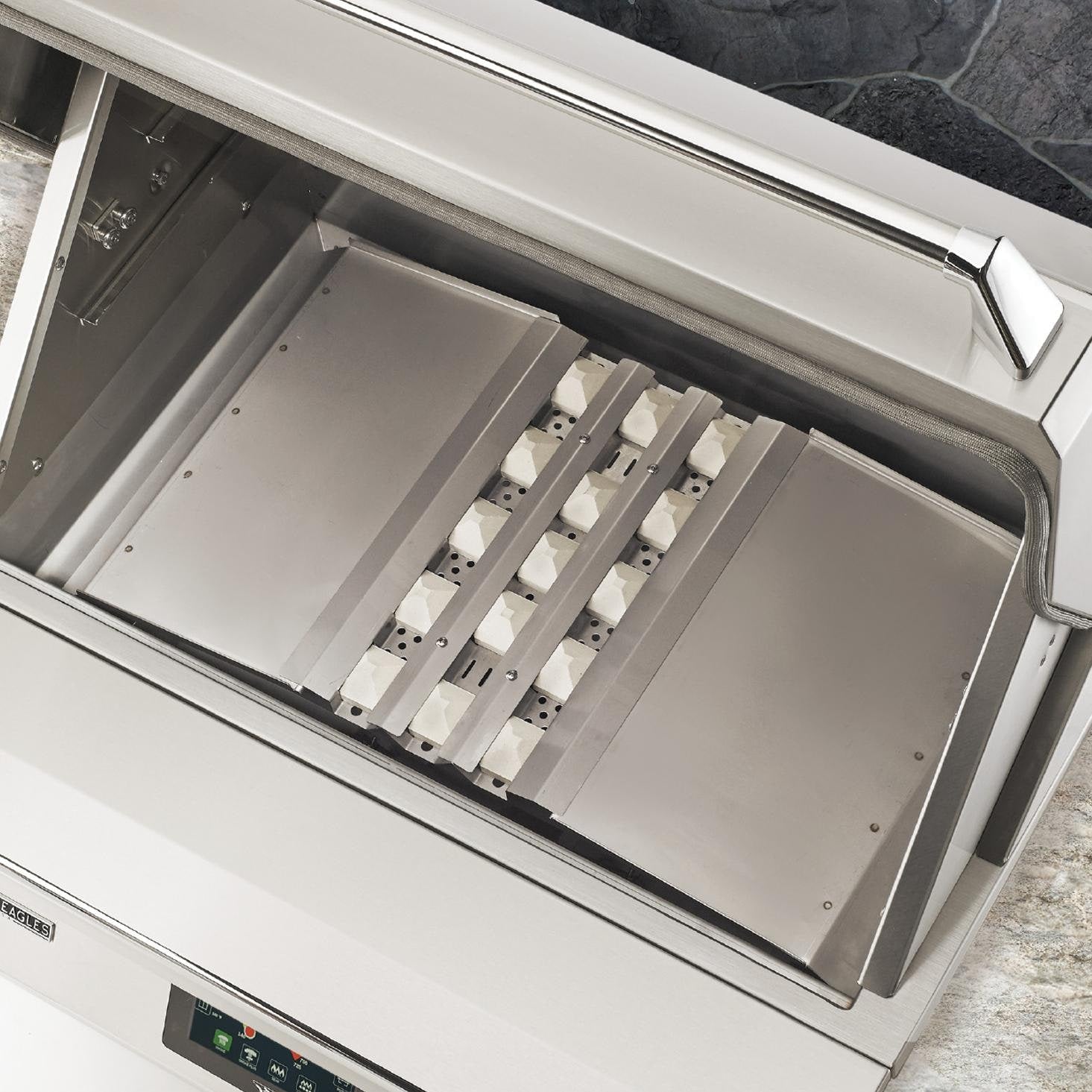 Twin Eagles Wi-Fi Controlled 36-Inch Built-In Stainless Steel Pellet Grill and Smoker with Rotisserie - TEPG36R - Image 6