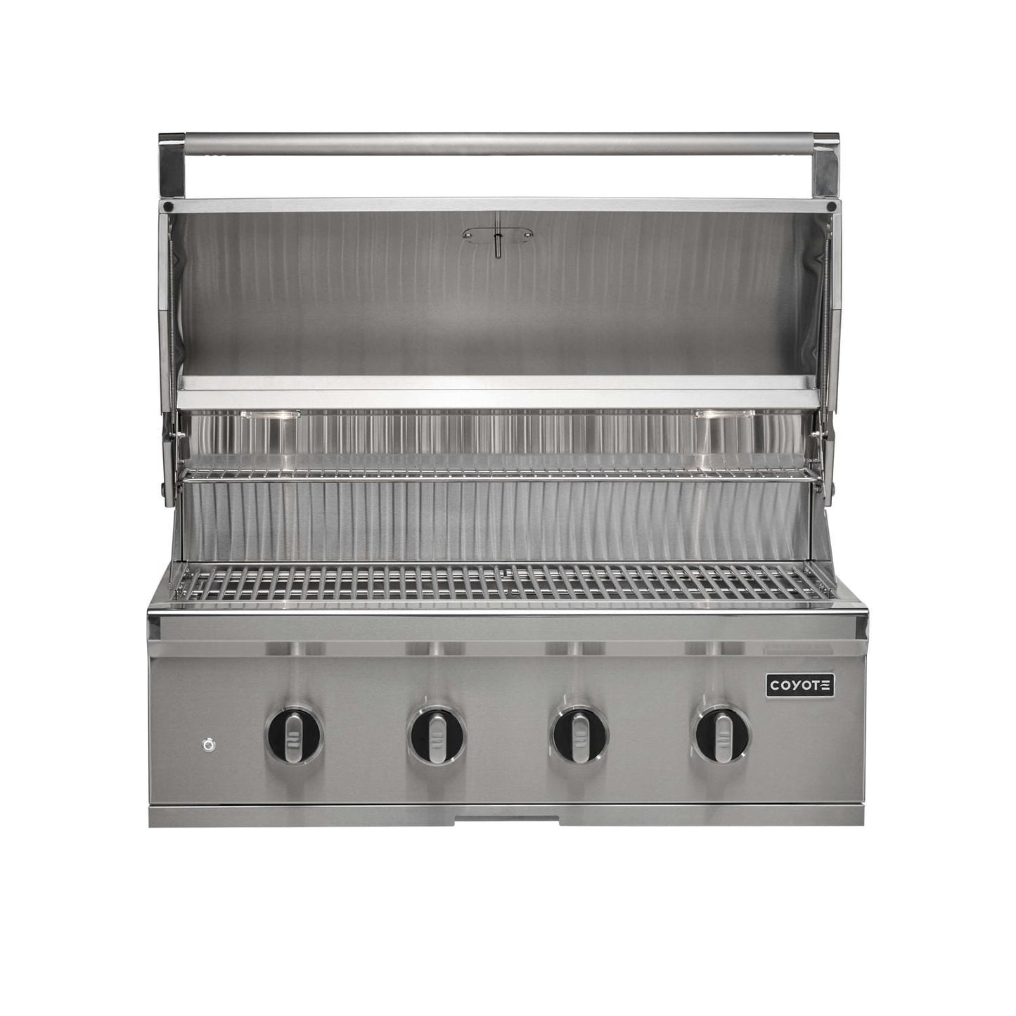 Coyote CL-Series 36-in 4-Burner Built-In Natural Gas Grill w/ Lift-Assist Hood & Safety Valve - C3CL36NG - Image 2