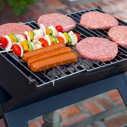 Ultimate Patio 18-Inch Folding Notebook Portable Charcoal Grill - 60508 - Image 1