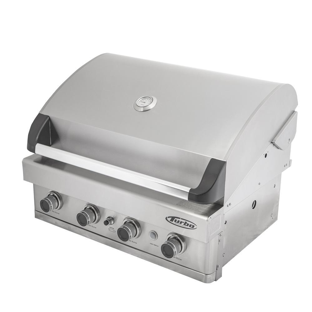 Turbo 32-Inch 4-Burner Built-In Natural Gas Grill - BTH3221BNG - Image 3