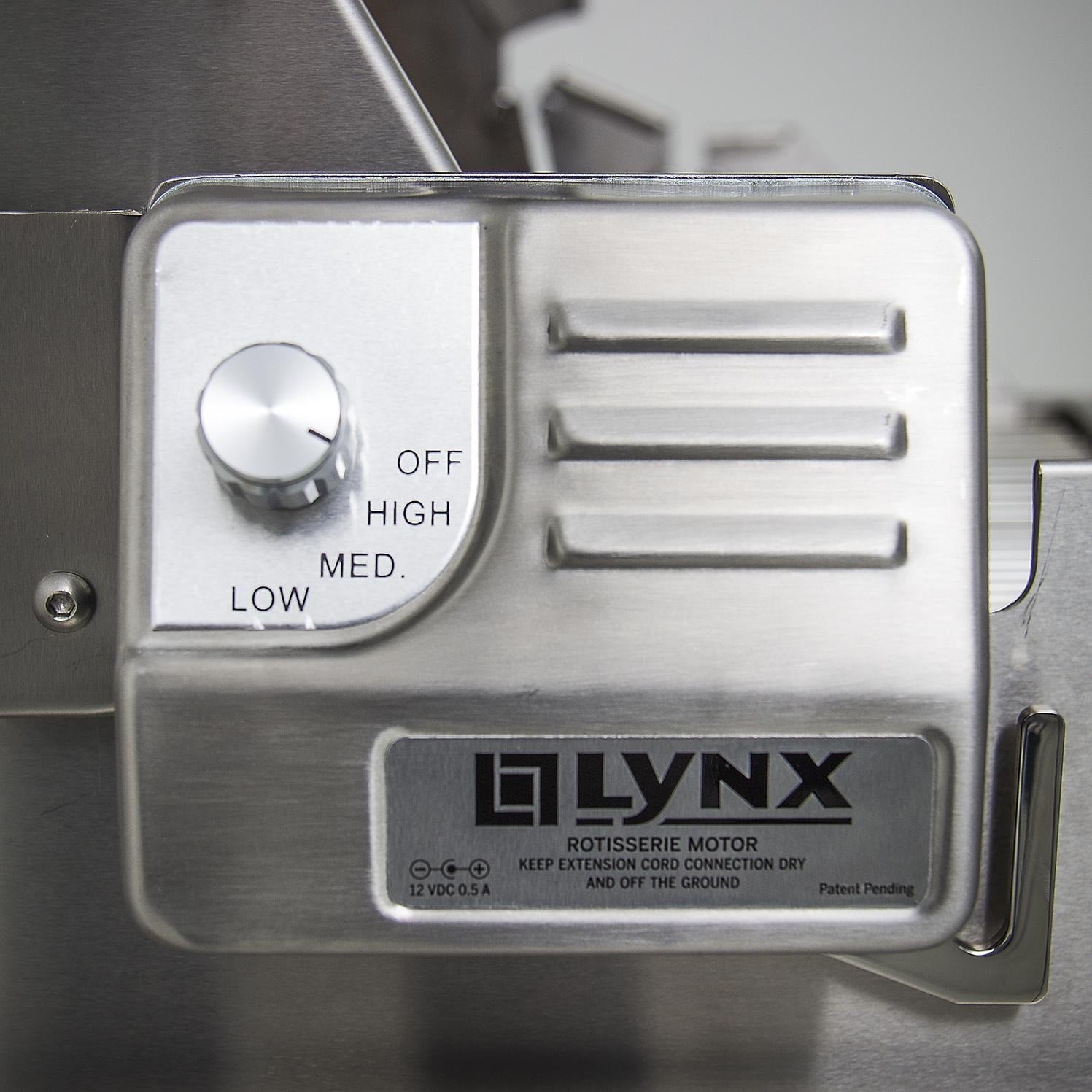 Lynx Professional 42 Inch Built-In All Infrared Trident Natural Gas Grill w/ Rotisserie in Limestone - L42ATR-LSNG - Image 6