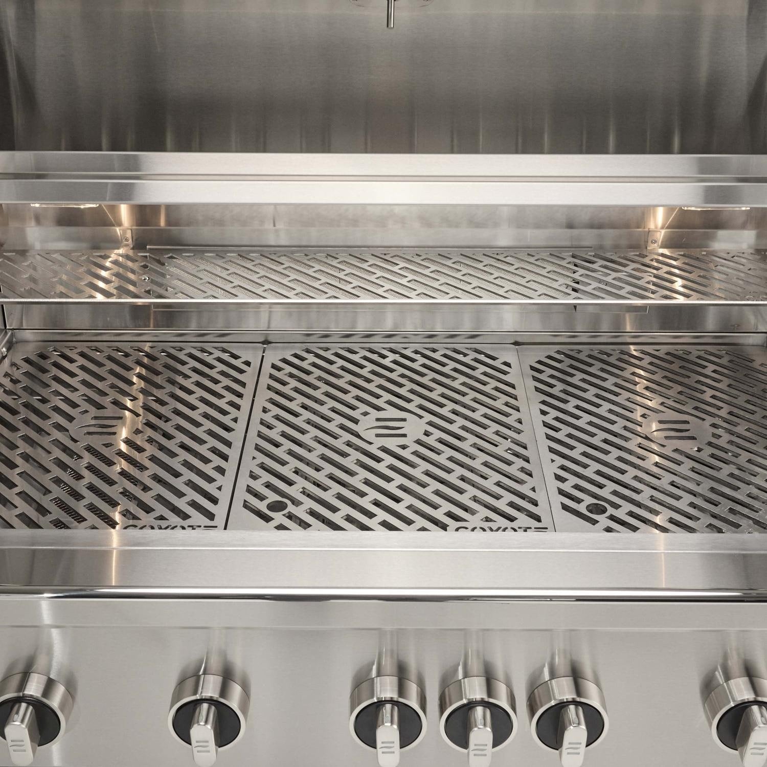 Coyote SL-Series 42-in 5-Burner Built-In Natural Gas Grill w/ Sear Burner, Rotisserie, & Safety Valve - C3SL42NG - Image 3