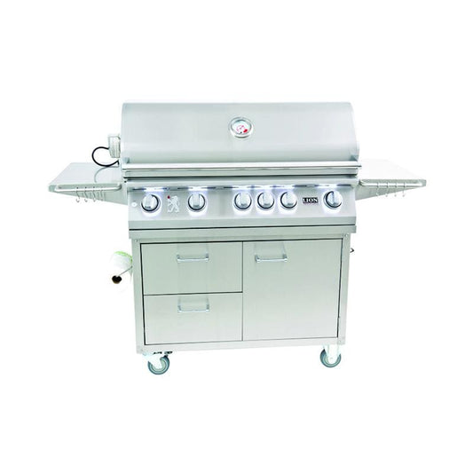 Lion L90000 40-Inch Stainless Steel Propane Gas Grill - Image 1