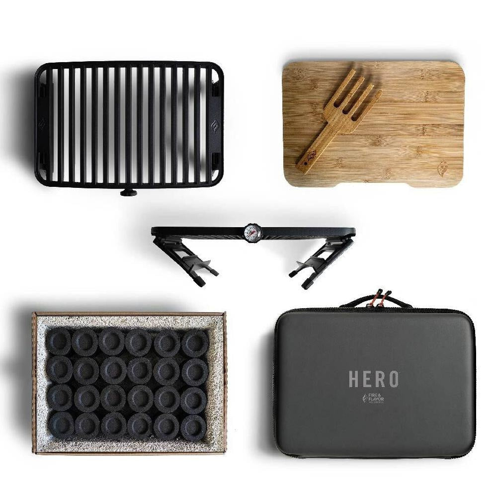 Fire & Flavor HERO Charcoal Grill System - FFG3 - Image 2