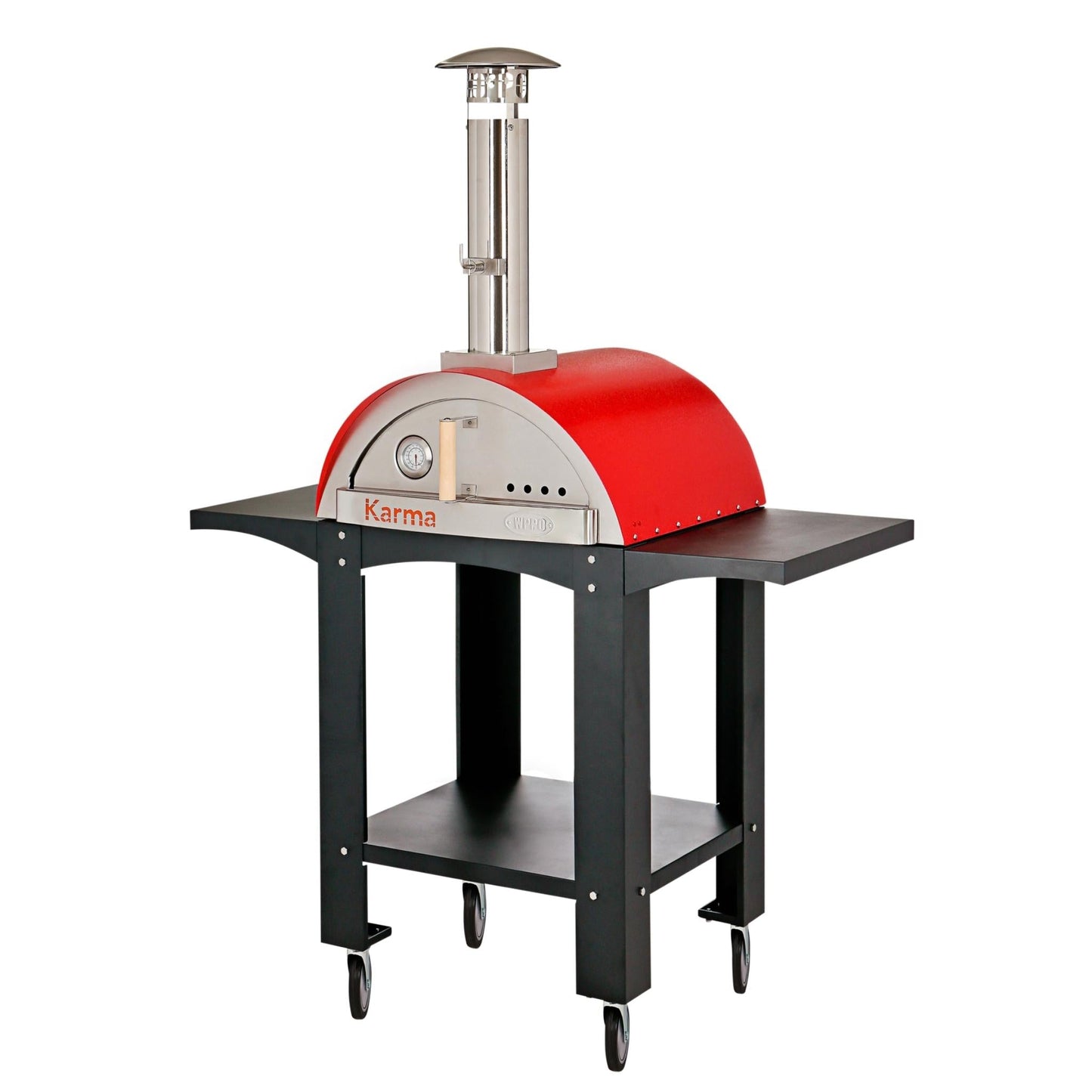 Wood Fired Pizza Oven, Karma 25 - Colored ovens with stand. - WPPO LLC Direct