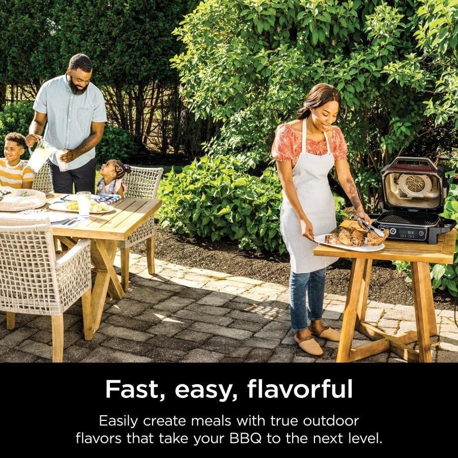 Ninja Woodfire Grill - Charcoal - W/ Collapsible Grill Stand OG701 - Image 5