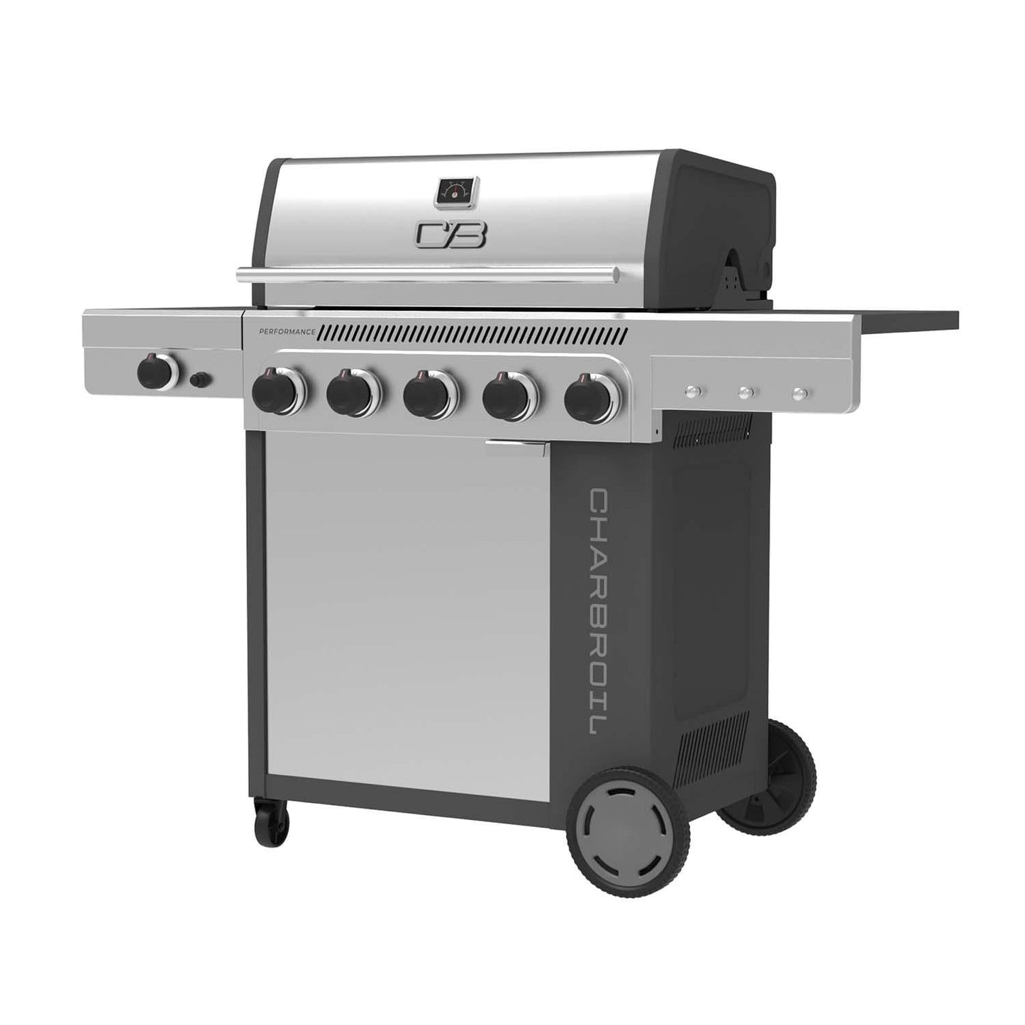 Charbroil Performance Series 5-Burner Propane Gas Grill Cabinet - Stainless - 463463225