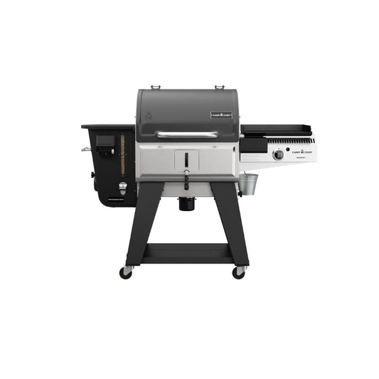 Camp Chef Woodwind Pro 24-Inch Pellet Grill With Propane Sidekick Griddle - PG24WWSB - Image 1