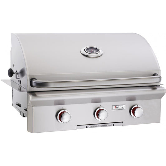 American Outdoor Grill T-Series 30-Inch 3-Burner Built-In Natural Gas Grill - 30NBT-00SP - Image 1