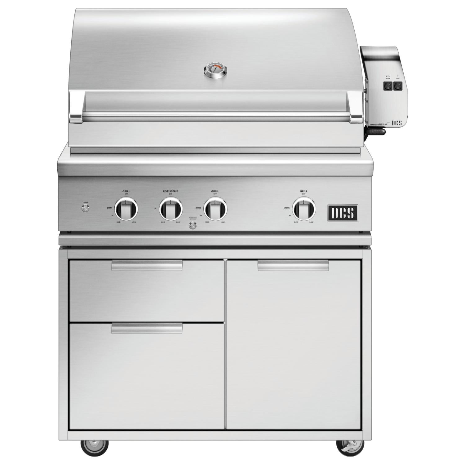 DCS Series 9 36-in Propane Grill With Rotisserie - Image 1