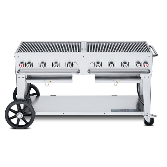 Crown Verity 60-Inch Mobile Natural Gas Grill - CV-MCB-60NG - Image 1
