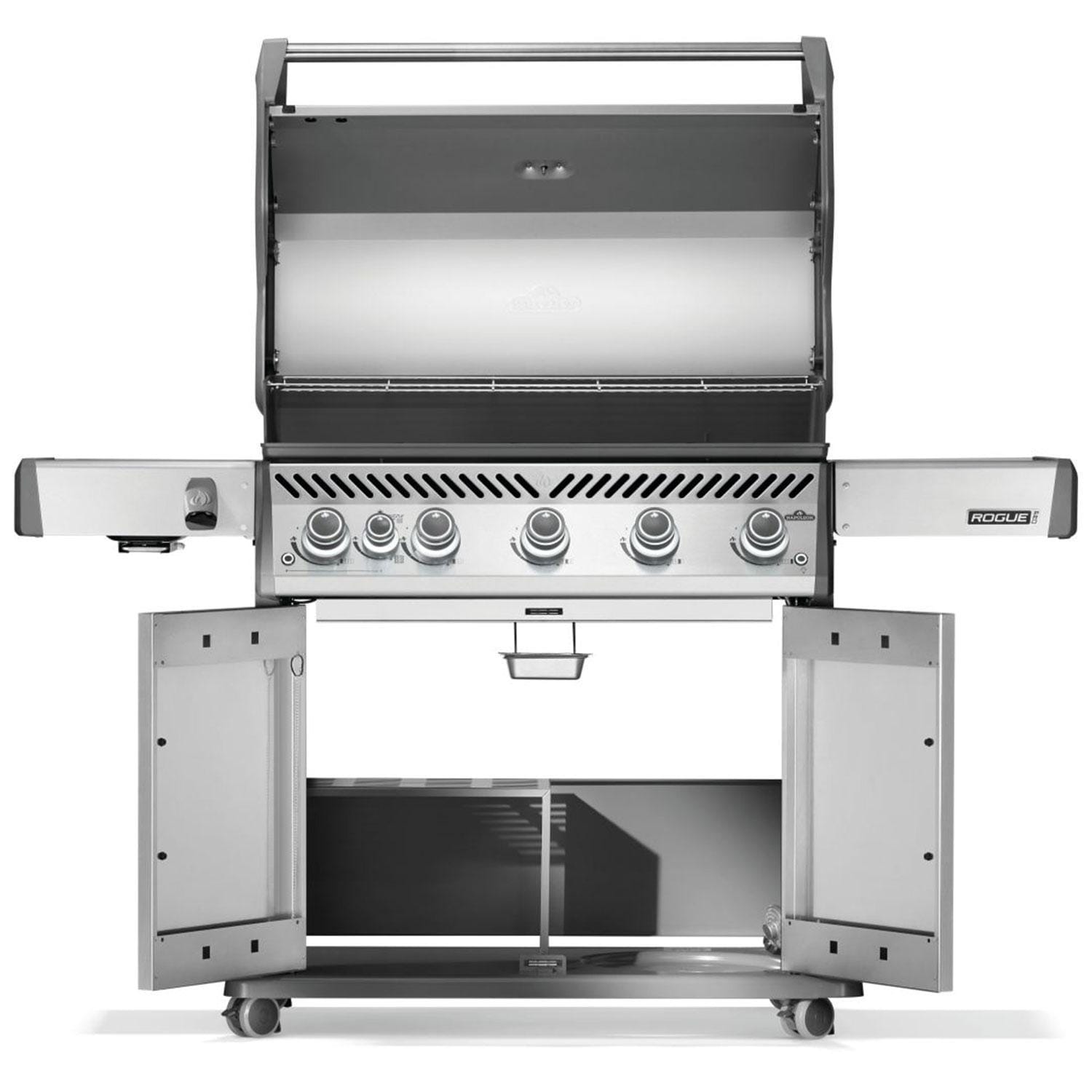 Napoleon Rogue PRO 625 5-Burner Propane Grill w/ Side Burner - RP625SIBPSS-2 - Image 11