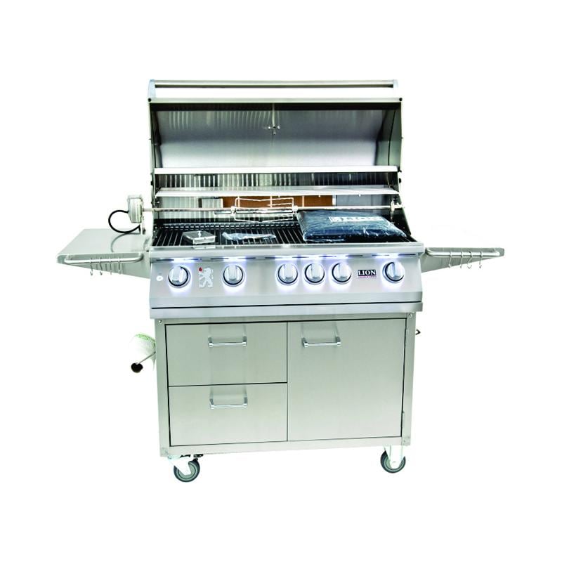 Lion L90000 40-Inch Stainless Steel Propane Gas Grill - Image 2