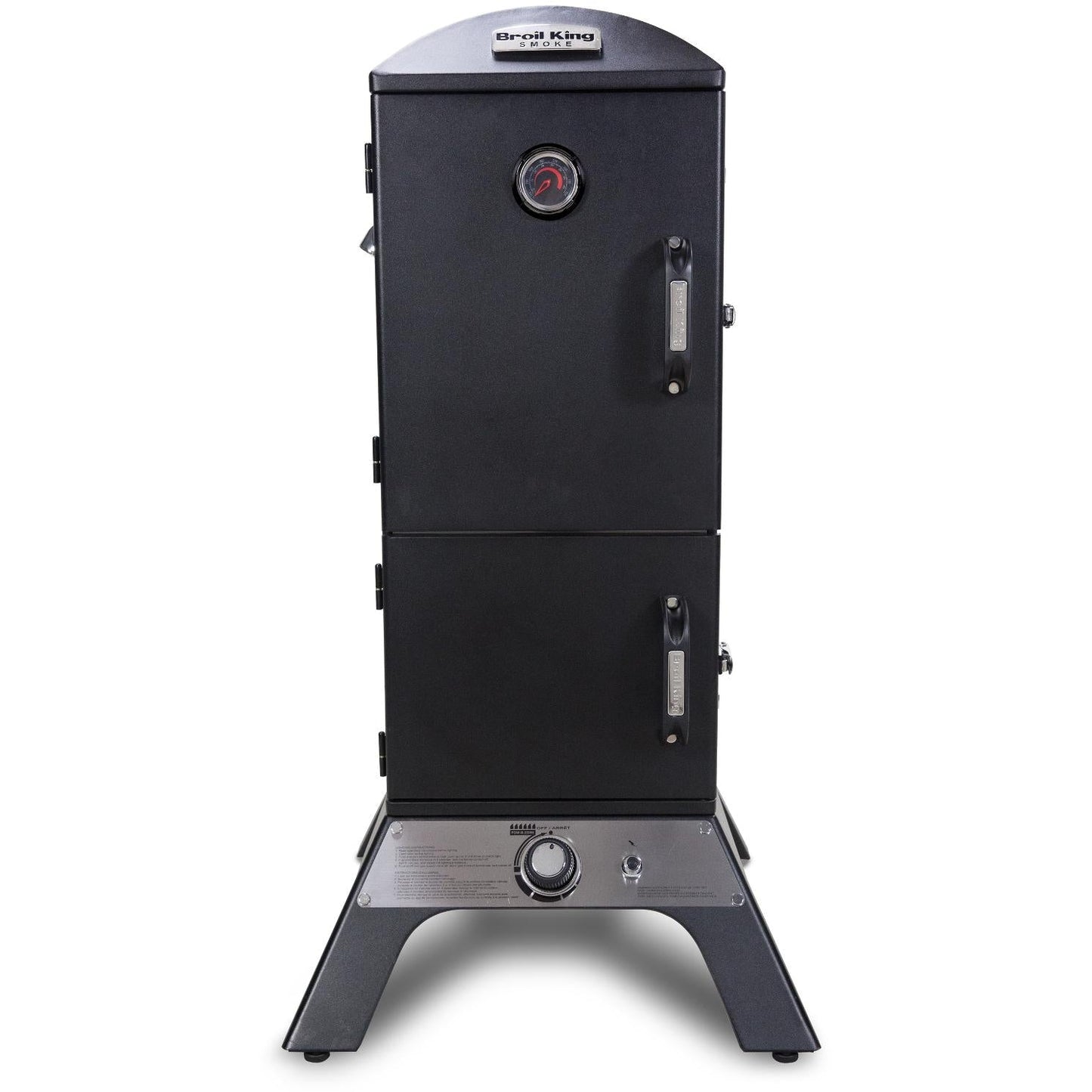 Broil King Smoke 28-Inch Vertical Propane Gas Smoker - Black - Image 1