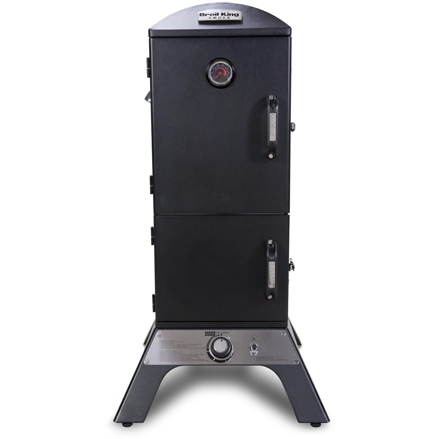 Broil King Smoke 28-Inch Vertical Propane Gas Smoker - Black - Image 1