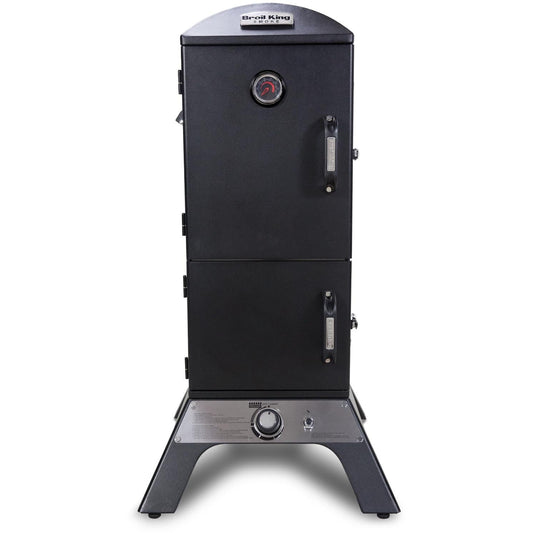 Broil King Smoke 28-Inch Vertical Propane Gas Smoker - Black - Image 1