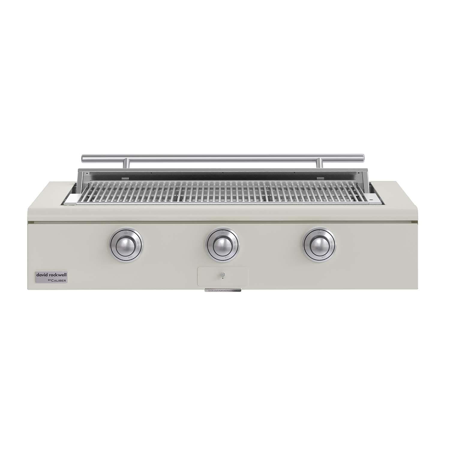 Caliber 48-in Natural Gas Built-In Rockwell Grill - Antique White w/ Stainless Steel Hardware - CRG-48BN00-A-050-H04 - Image 1