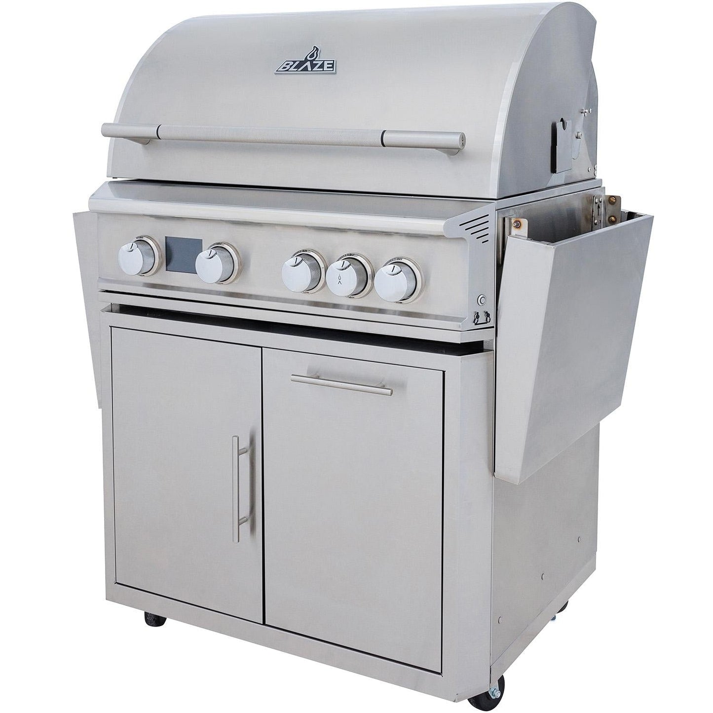 Blaze LTE PRO 32-Inch 4-Burner Natural Gas Grill w/ Digital Temperature Screen & Rear Infrared Burner - Image 15