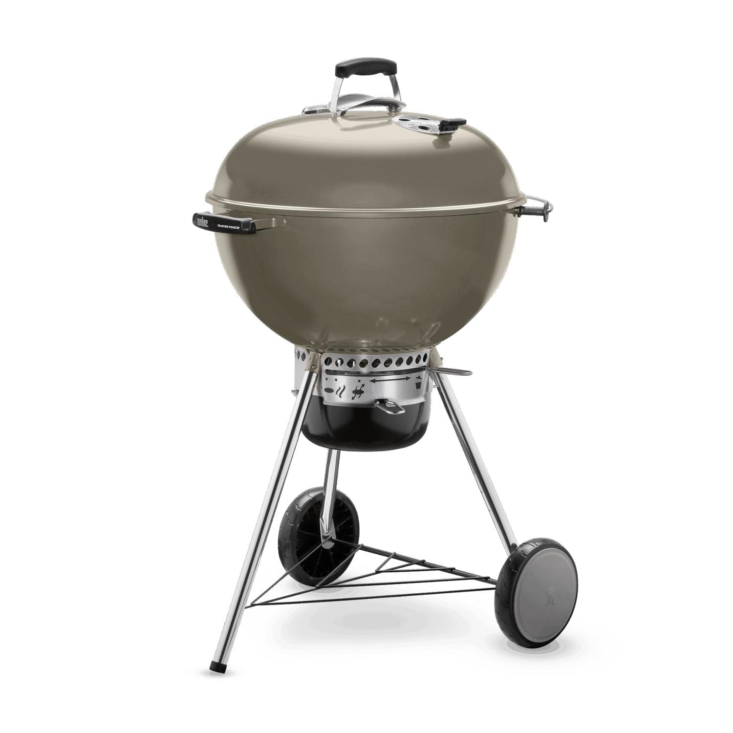 Weber Master Touch 22-Inch Charcoal Grill w/ Gourmet BBQ System Cooking Grate - Smoke - 14510601 - Image 1
