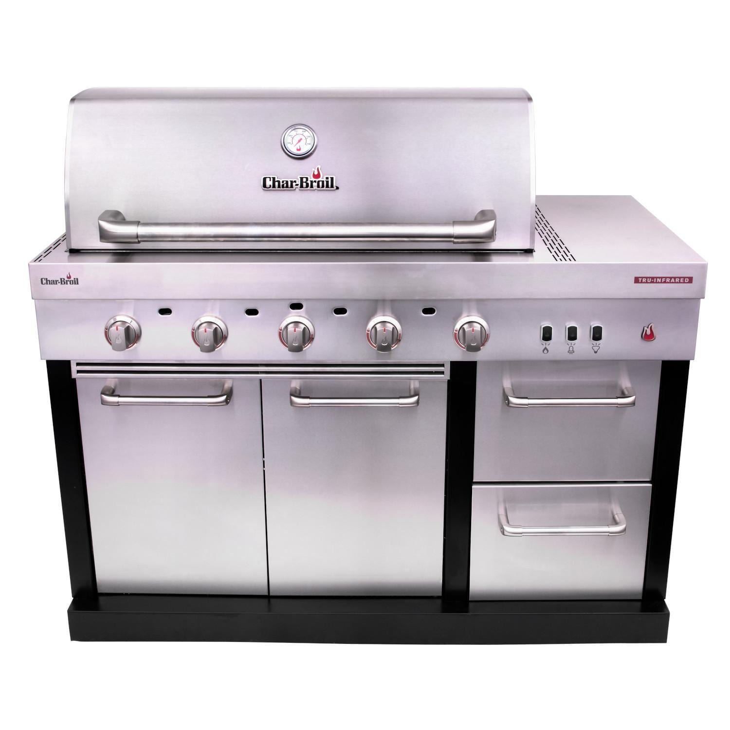 Charbroil Medallion Series Modular Outdoor Kitchen Amplifire 5-Burner Propane Gas Grill - 463246118 - Image 1