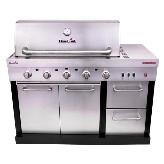 Charbroil Medallion Series Modular Outdoor Kitchen Amplifire 5-Burner Propane Gas Grill - 463246118 - Image 1