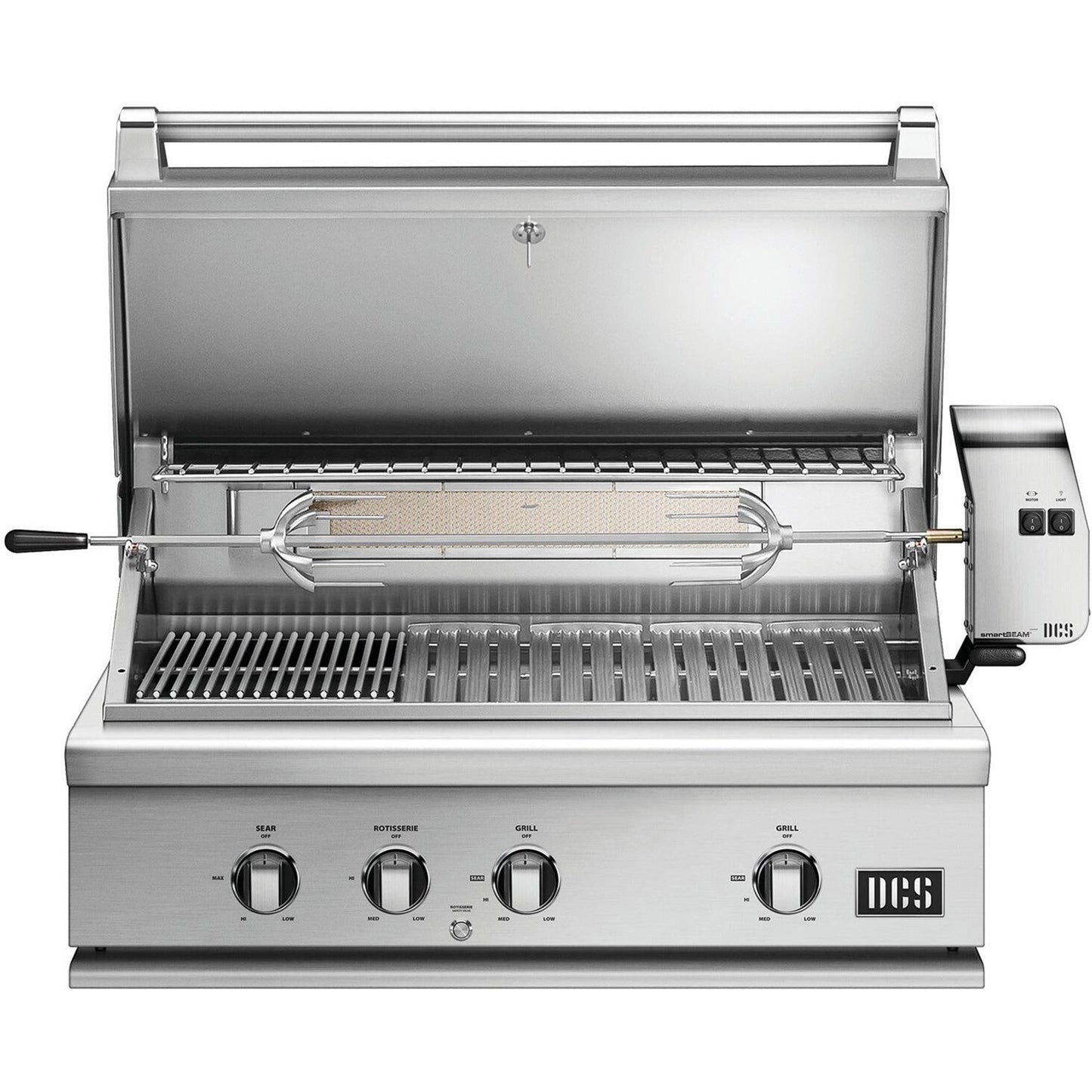 DCS Series 7 36-Inch Built-In Propane Gas Grill With Rotisserie & Infrared Burner - BH1-36RI-L - Image 2