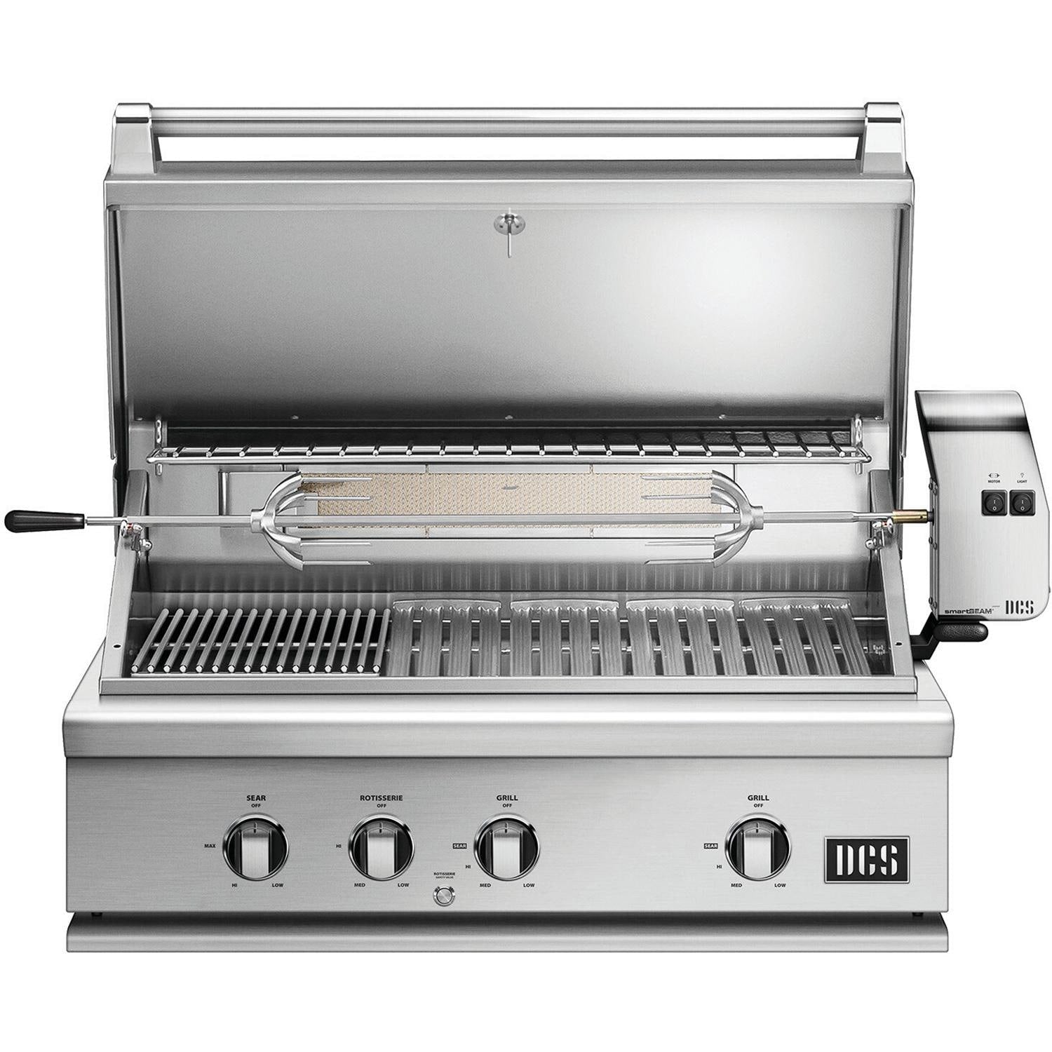 DCS Series 7 36-Inch Built-In Propane Gas Grill With Rotisserie & Infrared Burner - BH1-36RI-L - Image 2