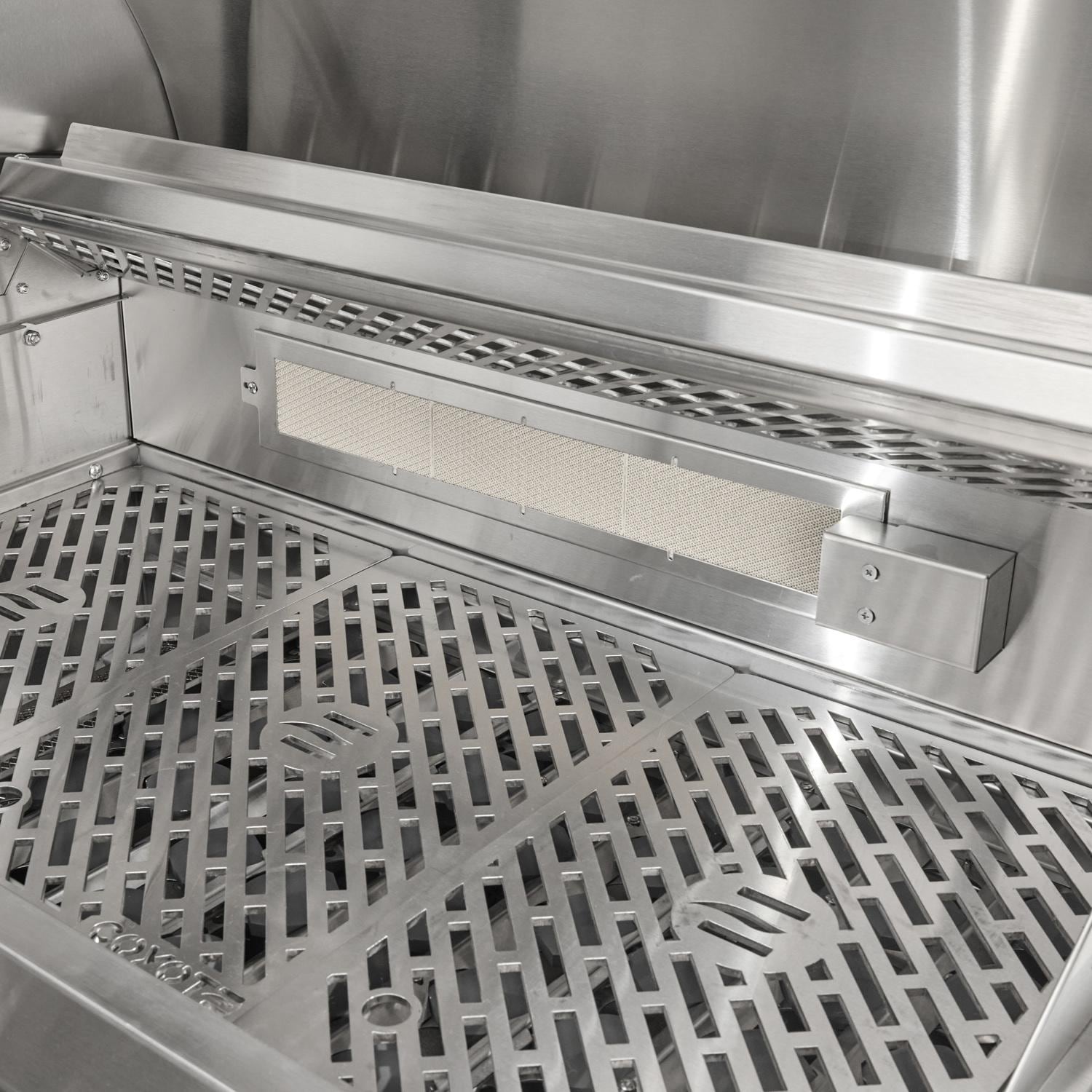 Coyote SL-Series 36-in 4-Burner  Built-In Natural Gas Grill w/ Sear Burner, Rotisserie, & Safety Valve -  C3SL36NG - Image 24