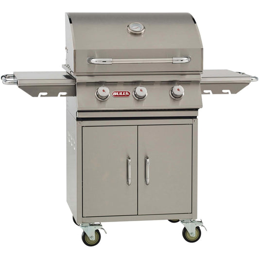 Bull Steer Premium 25-Inch 3-Burner Propane Gas Grill - 69101 - Image 1