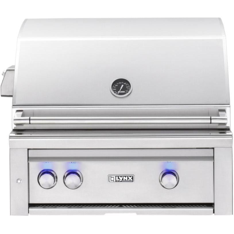 Lynx Professional 30-Inch Built-In All Infrared Trident Natural Gas Grill With Rotisserie - L30ATR-NG - Image 1